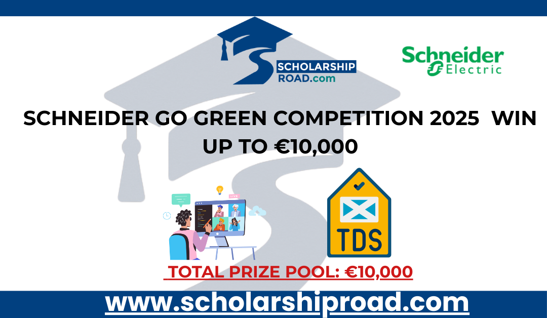 Schneider Go Green Competition 2025 Win up to €10,000