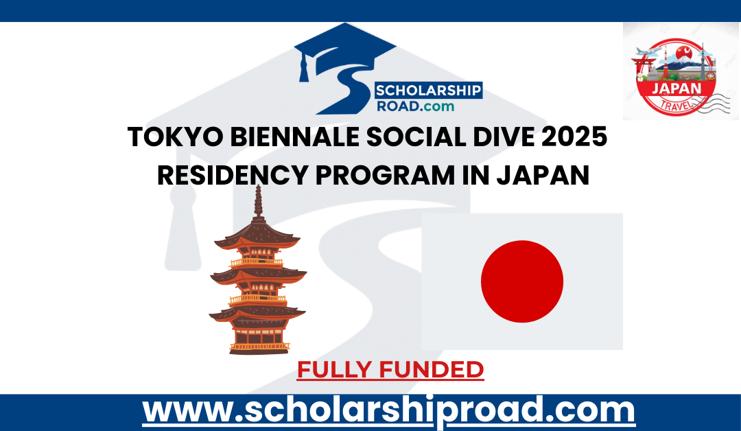 Tokyo Biennale Social Dive 2025 | Fully Funded Residency Program in Japan