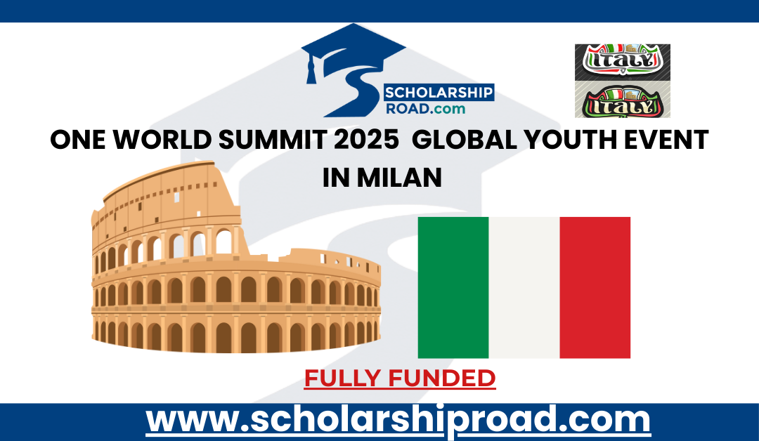 One World Summit 2025 | Global Youth Event in Milan