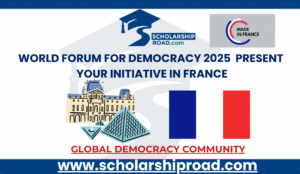 World Forum for Democracy 2025 | Present Your Initiative in France