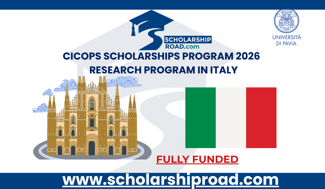 CICOPS Scholarships Program 2026 | Fully Funded Research Program in Italy