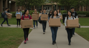 Scholarships covering relocation and insurance