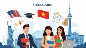 North America scholarships for Vietnamese students 2025