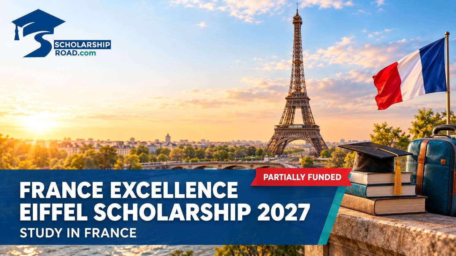 France Excellence Eiffel Scholarship 2027 for international students studying in France