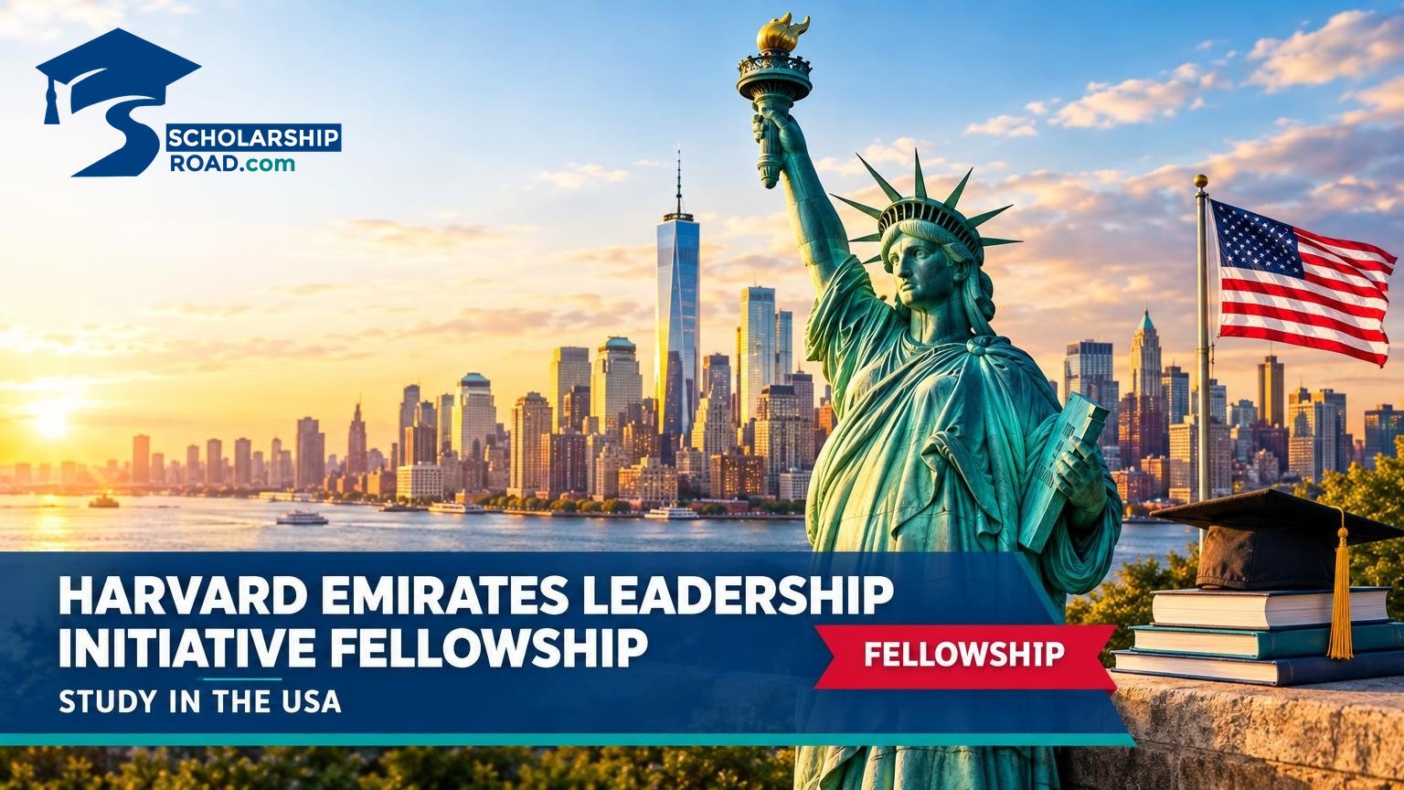 Harvard Emirates Leadership Initiative Fellowship 2027 for policy research in the USA
