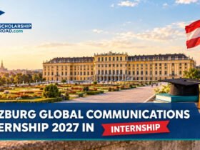 Salzburg Global Communications Internship 2027 in Austria