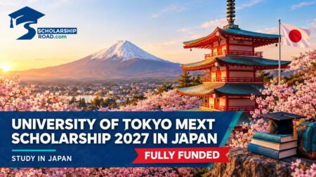 University of Tokyo MEXT Scholarship 2027 for master's and doctoral study in Japan